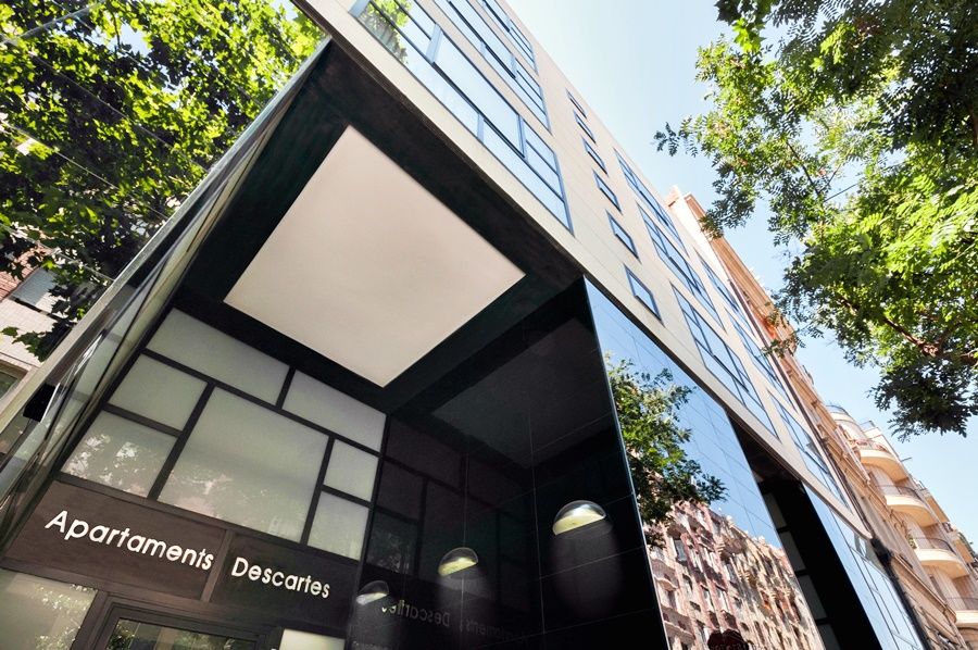 Apartamentos Descartes 巴塞罗那 外观 照片